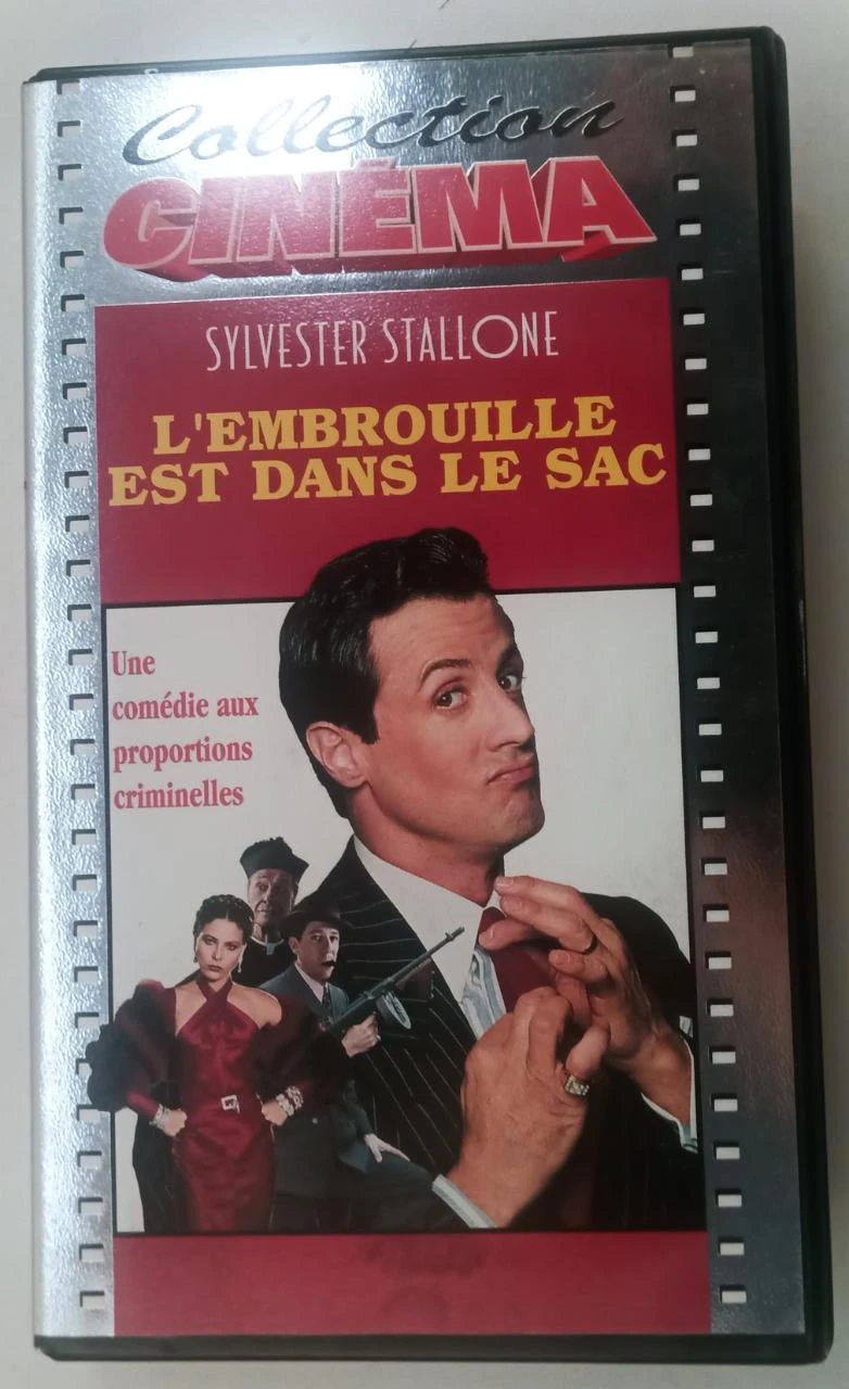 VHS L’Embrouille est dans le sac – Sylvester Stallone, Ornella Muti